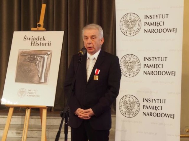 Marek Kozłowski z nagrodą "Świadek Historii"