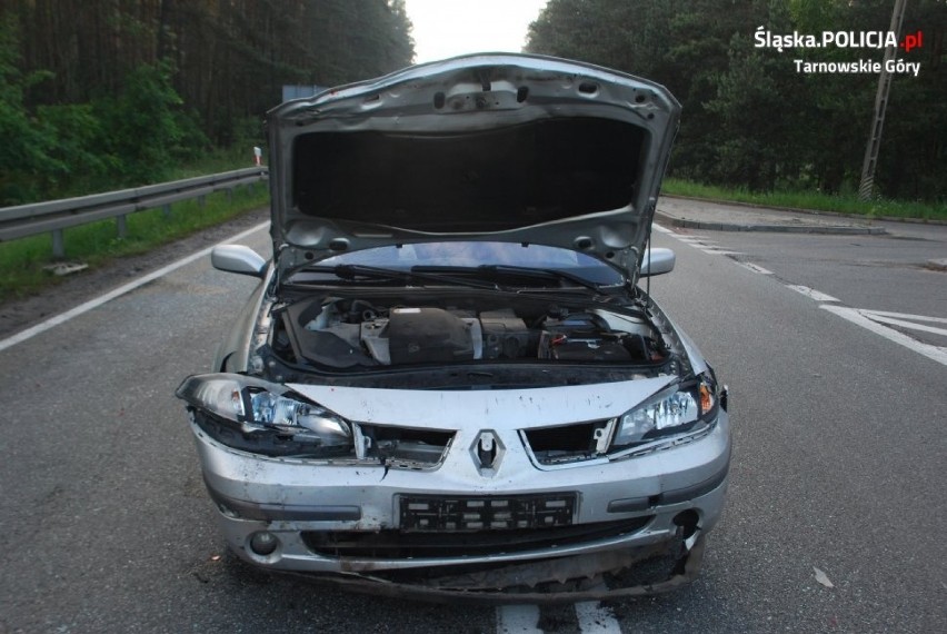 Na ulicy Zagórskiej w Tarnowskich Górach zderzyły się dwa samochody osobowe