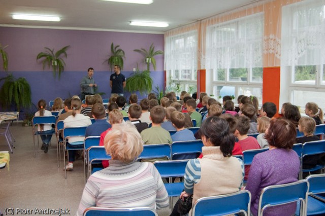 Lekcja odbyła się w Szkole Podstawowej nr 48. Fot. Piotr Andrzejak
