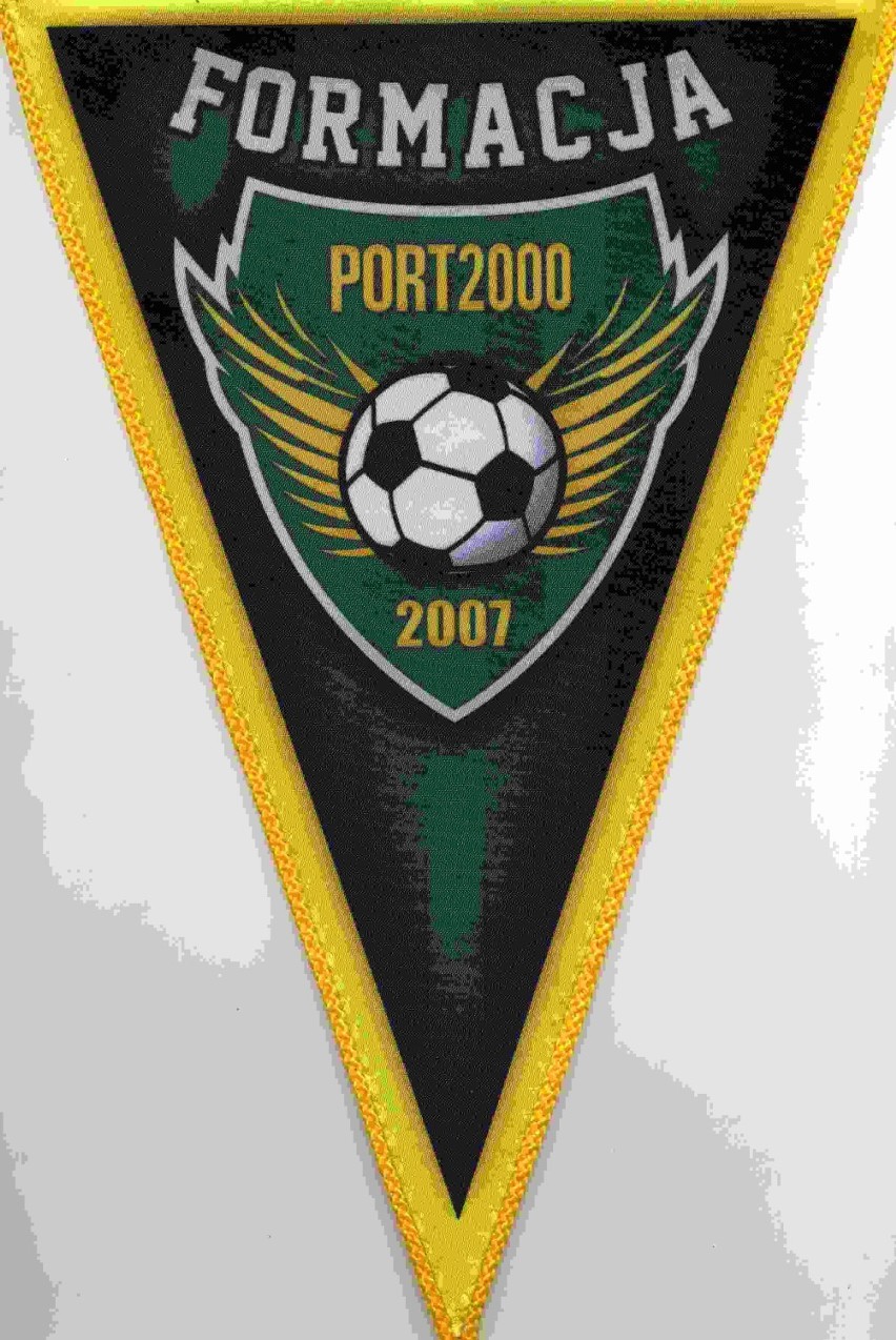 Proporzec Klubu Piłkarskiego Formacja Port 2000 Mostki
