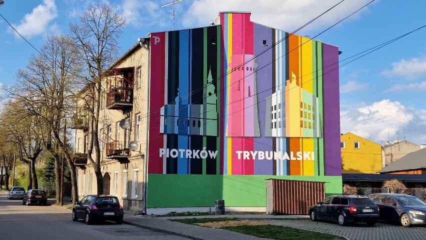 Nowy mural przy ul. Szerokiej w Piotrkowie