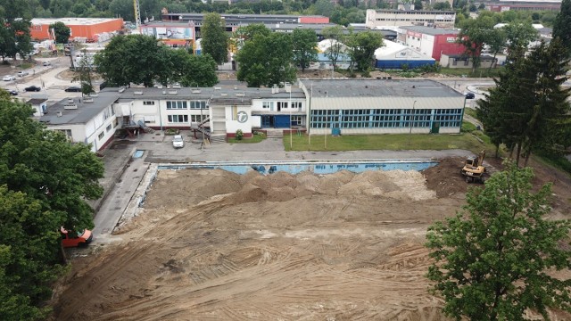 Basen „Tęcza przy ulicy Zagnańskiej w Kielcach został zasypany