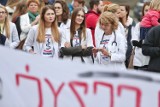 Protest lekarzy we Wrocławiu [ZDJĘCIA]