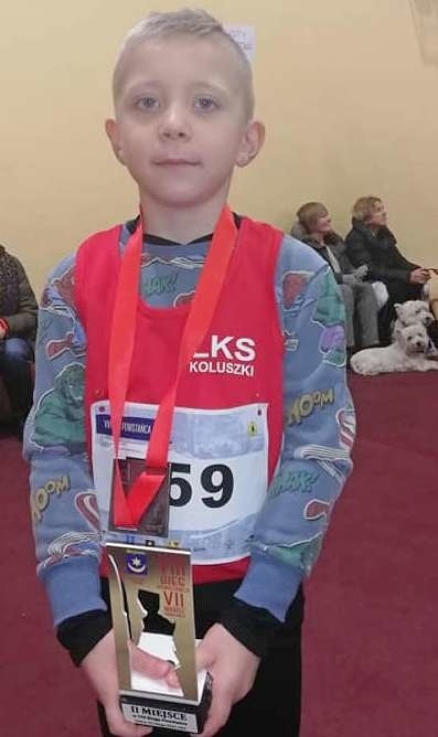 Młodzi biegacze LKS Koluszki z sukcesami na wyjazdach