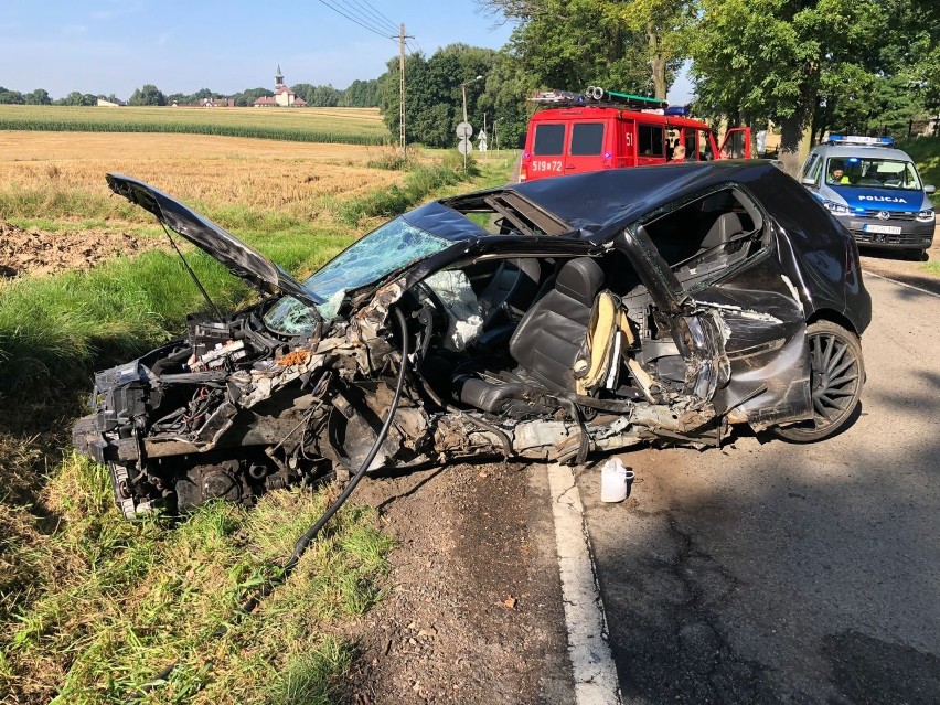 Dwie osoby poszkodowanie w wypadkach drogowych w Polance...