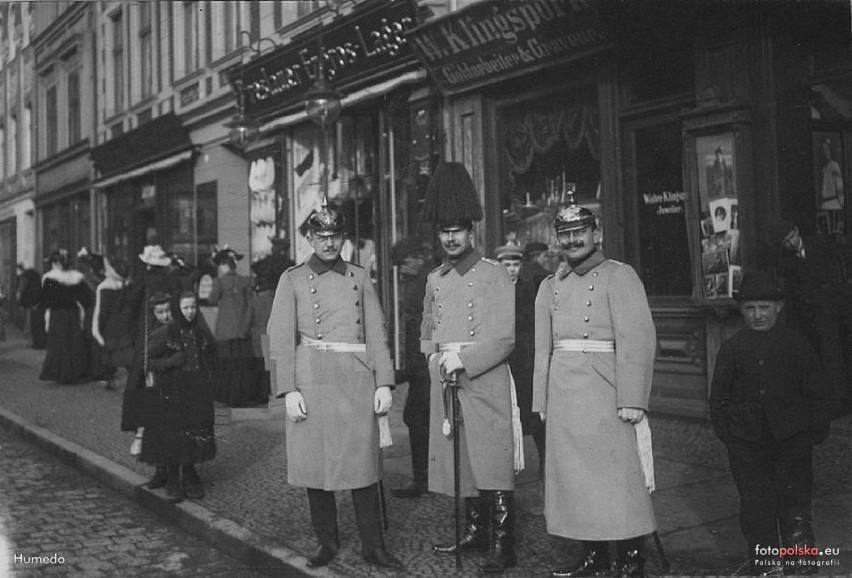 Rynek. Kawiarnie, stragany i wojsko! To Lubin 100 lat temu!