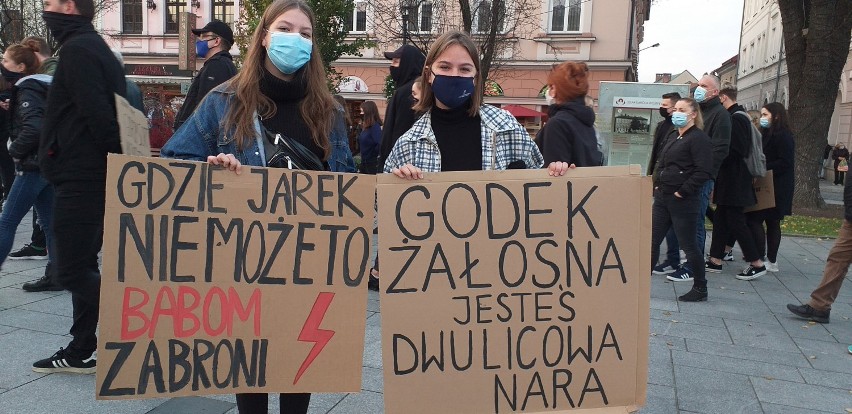 Strajk Kobiet w Wadowicach. 28.10.2020