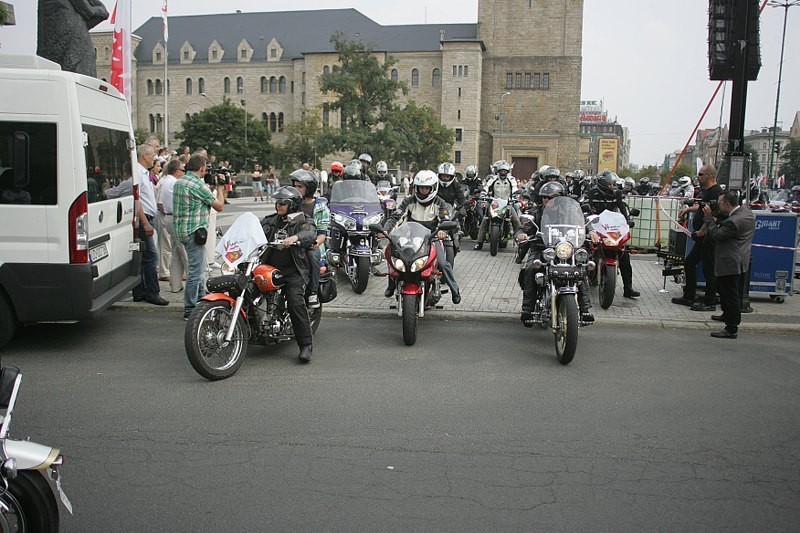 Parada motocykli w Poznaniu - 31 sierpnia 2013 r.