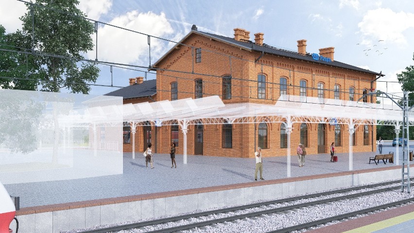 Dworzec w Rzepinie przejdzie kompleksową przebudowę.
