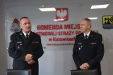 Zastępca komendanta KM PSP w Katowicach pożegnał się z mundurem. Uroczyste zbiórki strażaków i podziękowania za służbę 