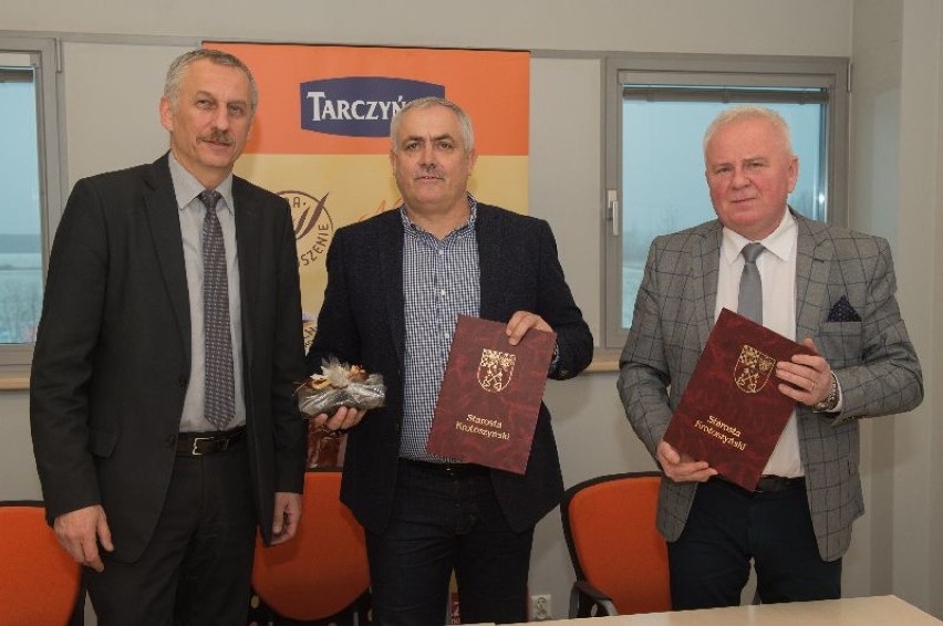Umowa patronacka pomiędzy ZSP nr 2 w Krotoszynie a zakładami Tarczyński