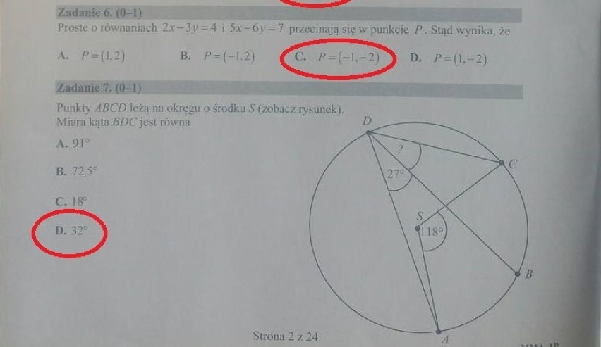 Matura 2016. Matematyka - poziom podstawowy [ODPOWIEDZI, ARKUSZE, PYTANIA]