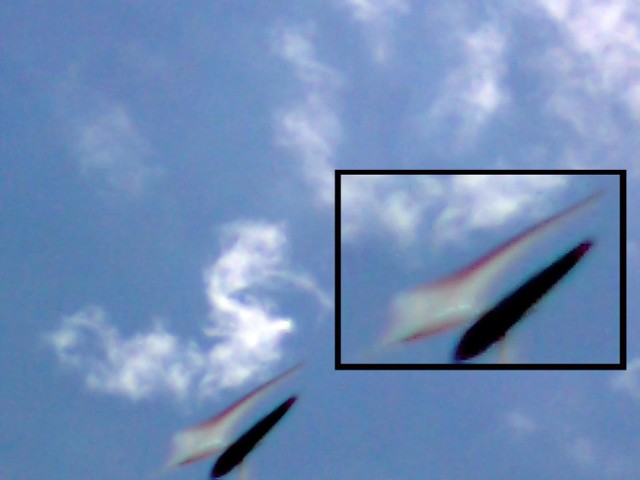 UFO sfotografowane nad Wałbrzychem 17 maja 2011 r.