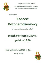 Koncert Bożonarodzeniowy uczniów PSM w Kole