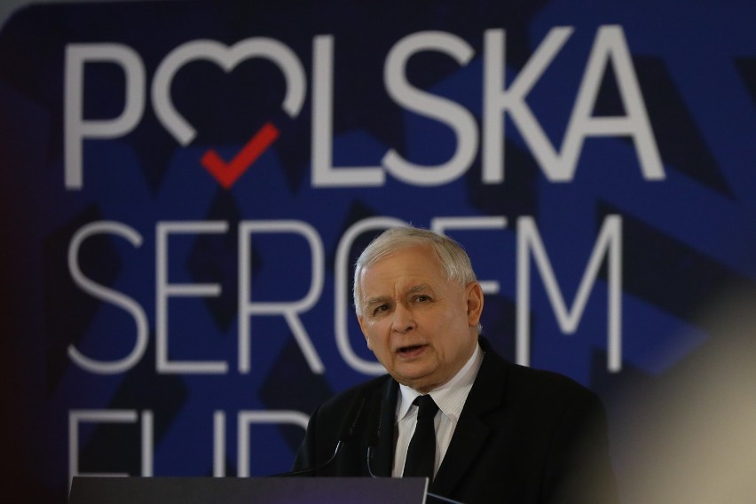 Eurowybory 2019. Jarosław Kaczyński walczy o wyborców w Krakowie