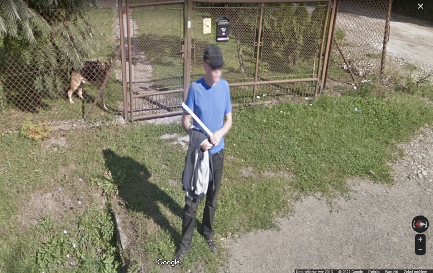 Chełmiec i okolice w Google Street View