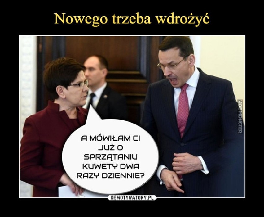 Beata Szydło nie jest już premierem. Spójrzmy na to z przymrużeniem oka [MEMY]