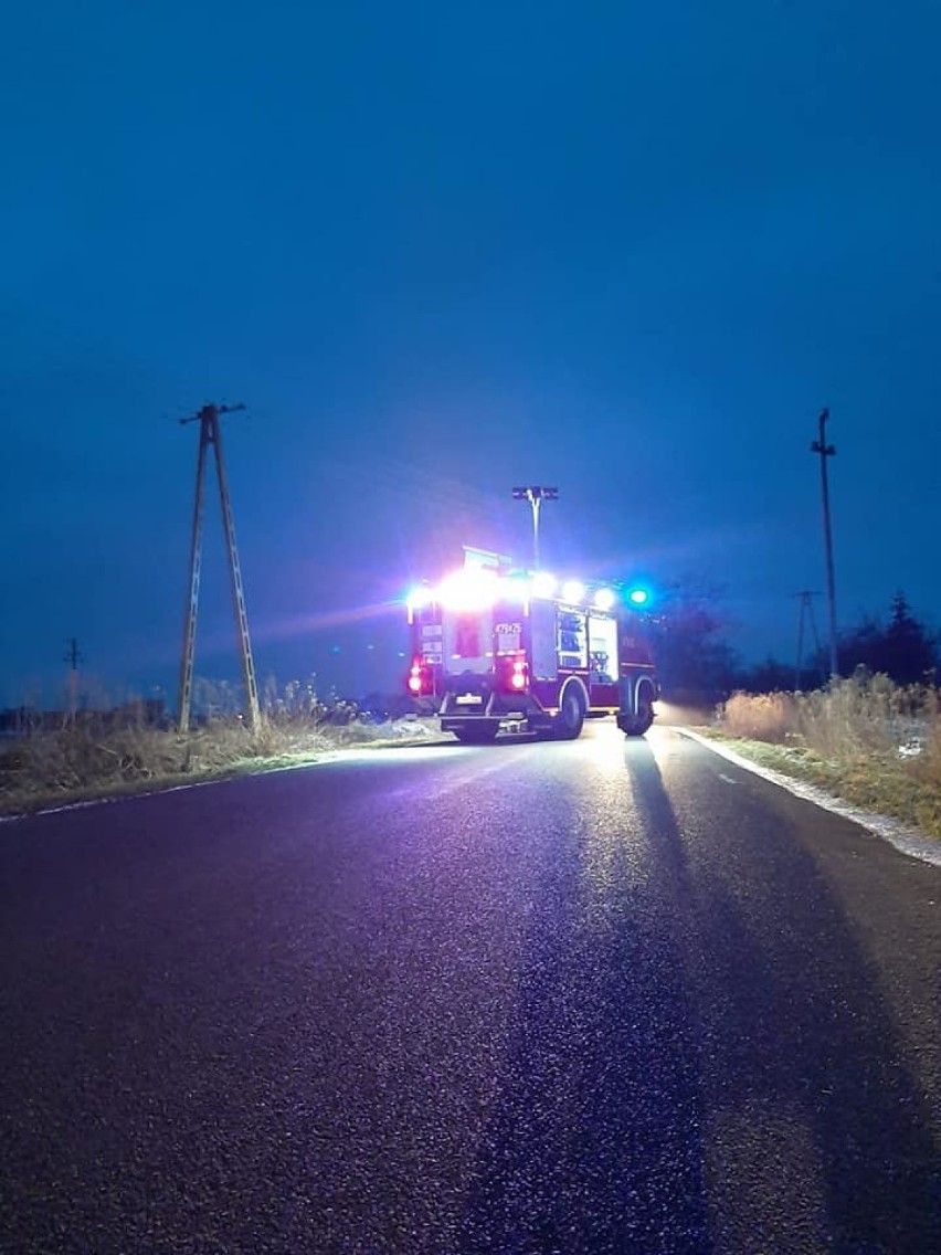 Wypadek w Płonczynie. Kierowca citroena był pijany