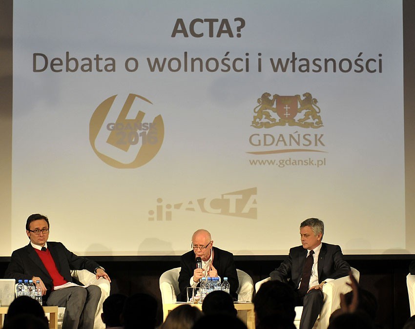Gdańsk: W sobotę pierwsza debata publiczna - ACTA? Debata o wolności i własności. Relacja na żywo