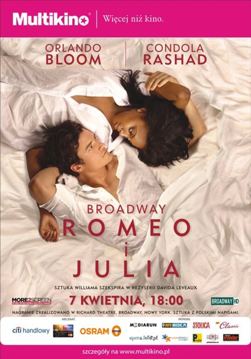 Romeo i Julia
w Multikinie - 7 kwietnia

Specjalne pokazy...