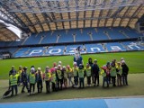 Przedszkolaki z Chrzypska Wielkiego zwiedzały w czwartek stadion Lecha Poznań