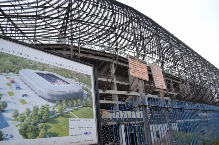 Budowa stadionu w Zabrzu