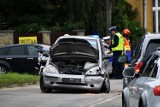 Gorlice. Stłuczka pod Dukatem. Na drodze wojewódzkiej 993 utworzył się spory korek