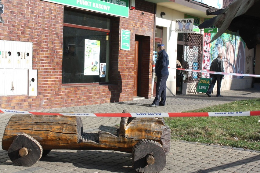 Napad na placówkę bankową w Zawierciu. 2011 rok.