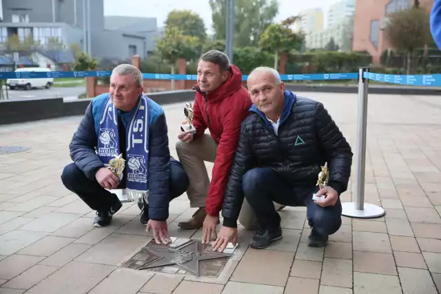 Witold Liszka (od lewej), Zbigniew Wnęk i Zbigniew Bromboszcz