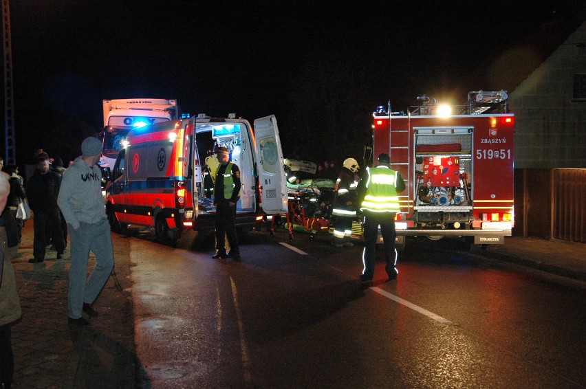 Wypadek w Przyprostyni pod Zbąszyniem