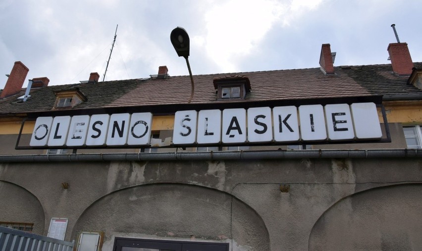 Remont dworca PKP Olesno Śląskie