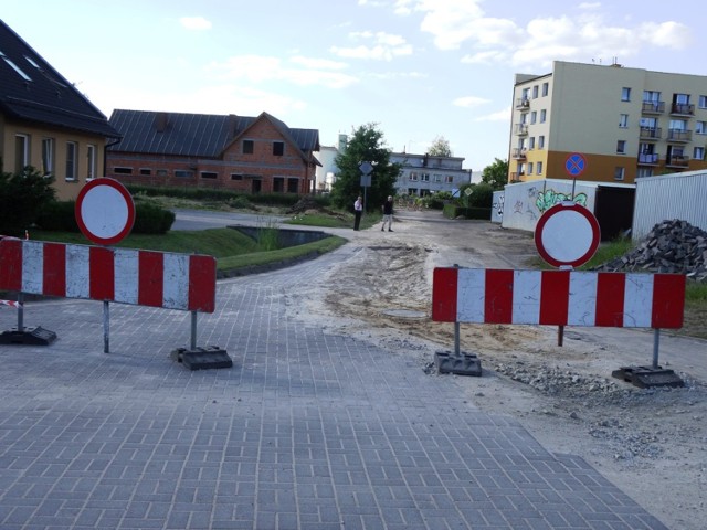 Remont ulicy w Jarocinie: Trwa przebudowa ulicy Curie-Skłodowskiej