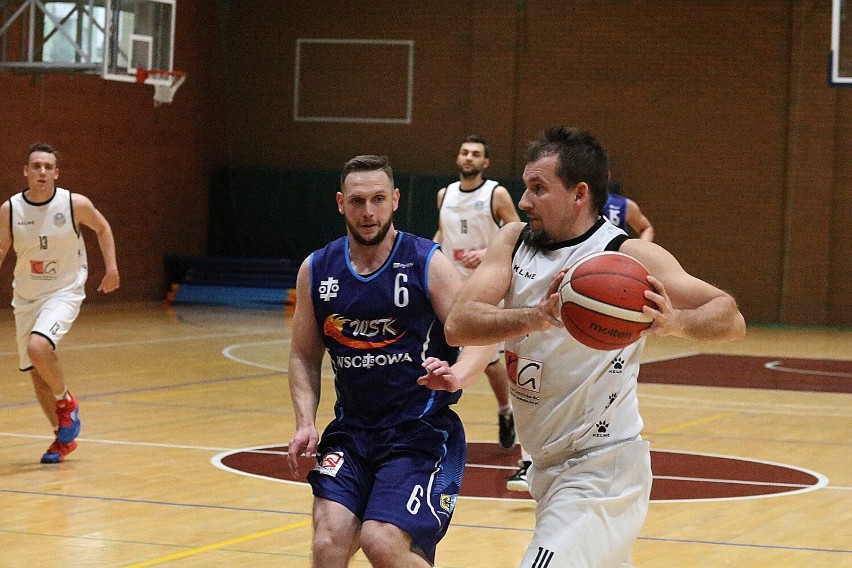 Drużyna KS Basketu Legnica wygrała z WSTK Wschowa, zobaczcie zdjęcia