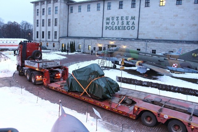 Firma ze Zwierzyńca przewiozła historyczny czołg, renault FT-17