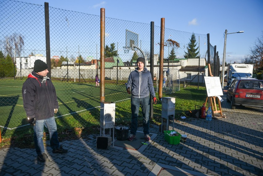 W sobotę przy ul. Górniczej na Górczynie odbywała się...