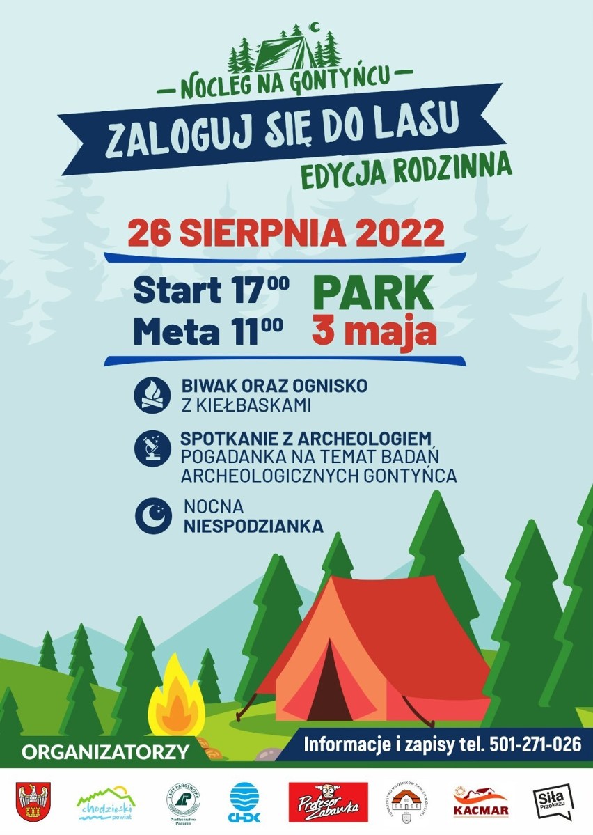 To już dzisiaj: nocleg na Gontyńcu w ramach akcji "Zaloguj się do lasu"
