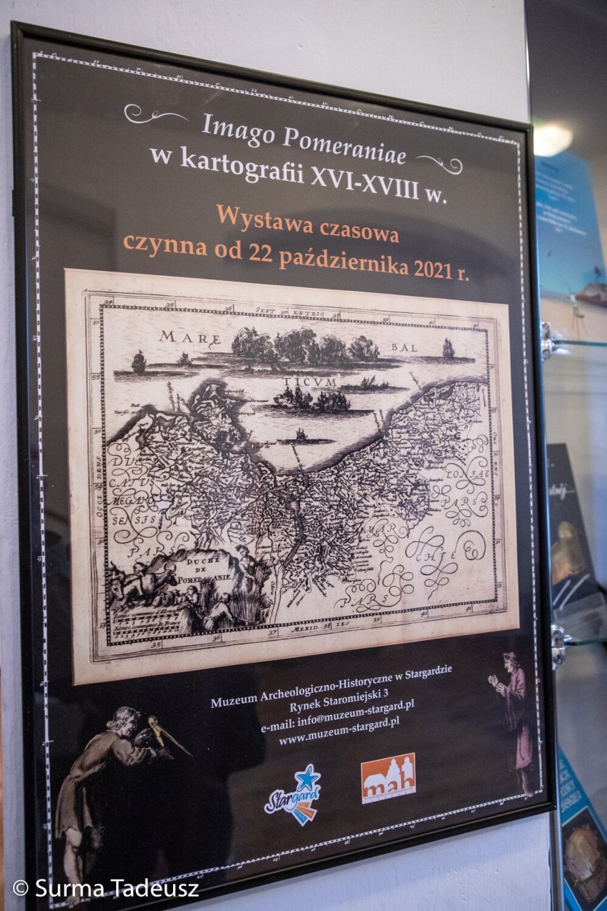 30 rzadkich i mało znanych dawnych map przedstawiających obszar Pomorza. Nowa wystawa w stargardzkim muzeum. ZDJĘCIA