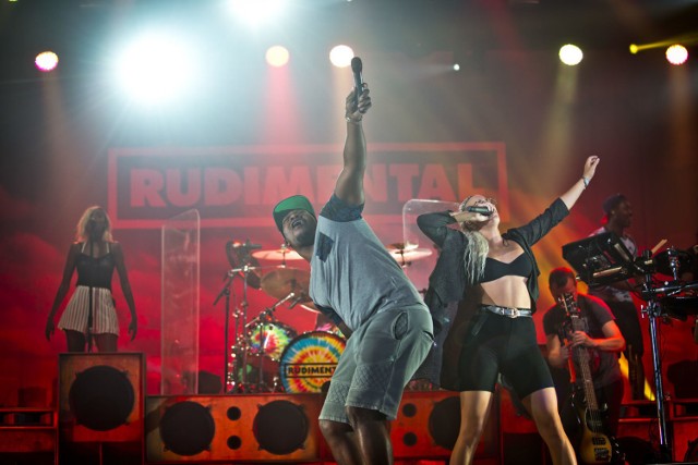 Rudimental podczas koncertu na Krakow Live Festival