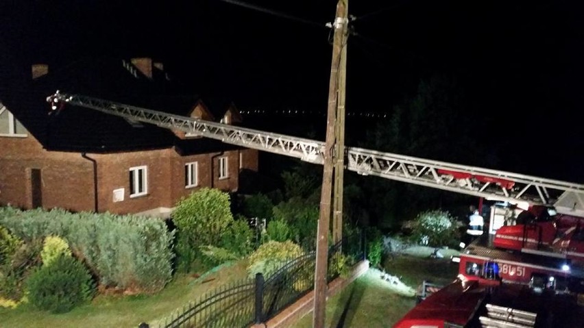 Interwencje strażaków na terenie Łukowa i Czernicy