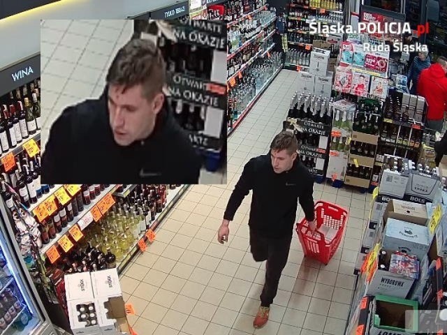 Uciekł ze sklepu nie płacąc za alkohol. Rozpoznajesz go?