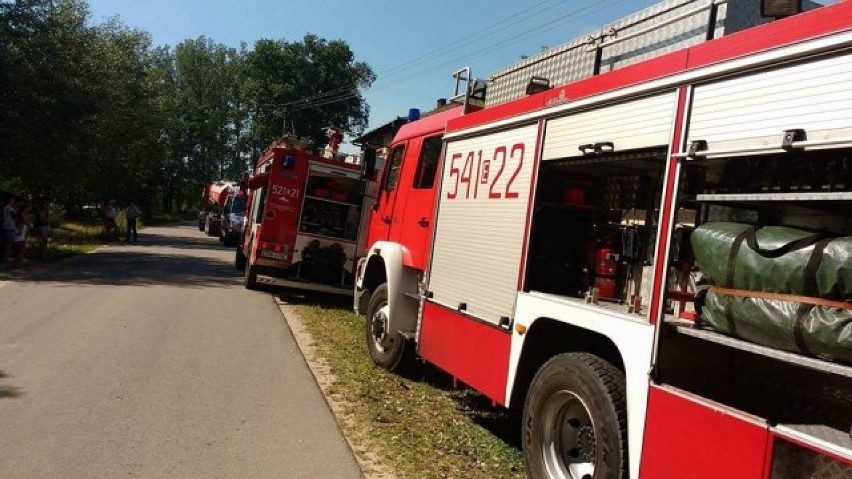 Pożary budynków  gospodarczych w powiecie tomaszowskim. Strażacy mieli pracowite dni [ZDJĘCIA]