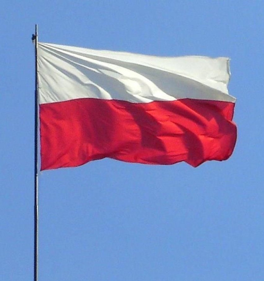 http://commons.wikimedia.org/wiki/File:Flag_of_Poland.jpg