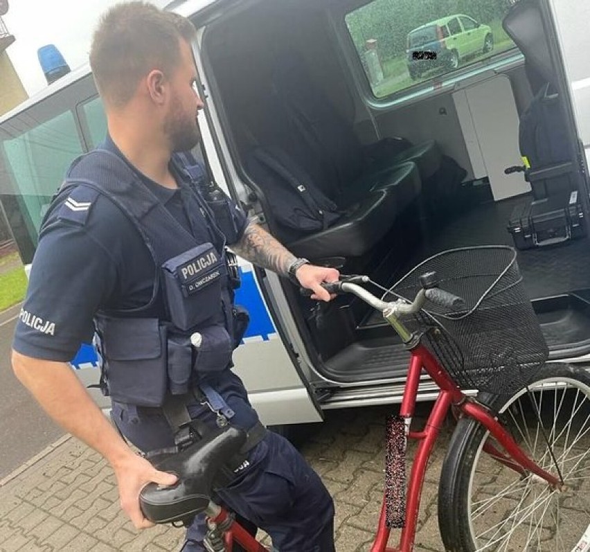 Sieradzka policja zatrzymała złodzieja, który skradł rower pozostawiony pod marketem ZDJĘCIA