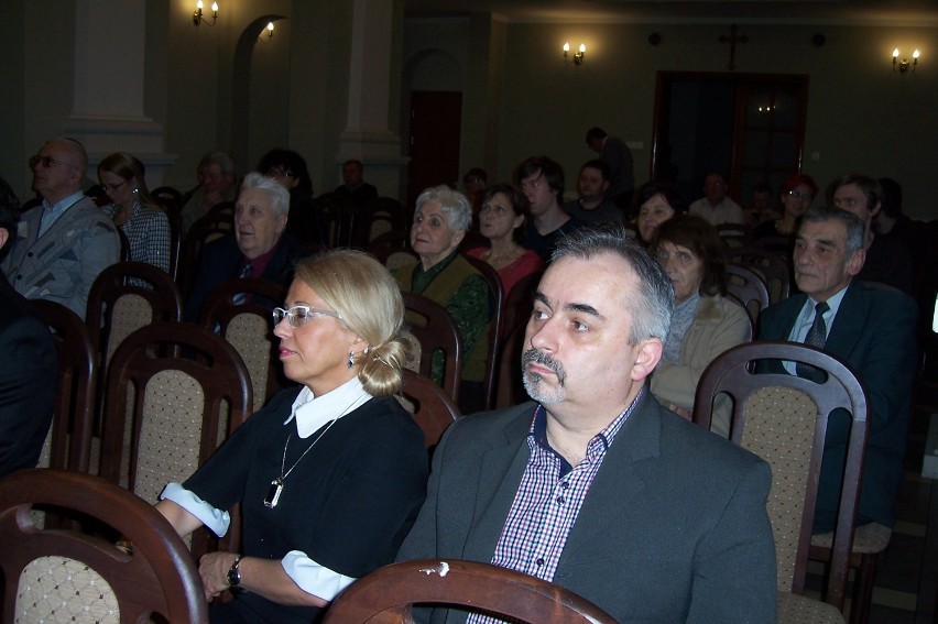 Marek Jurek podczas spotkania w Kaliszu