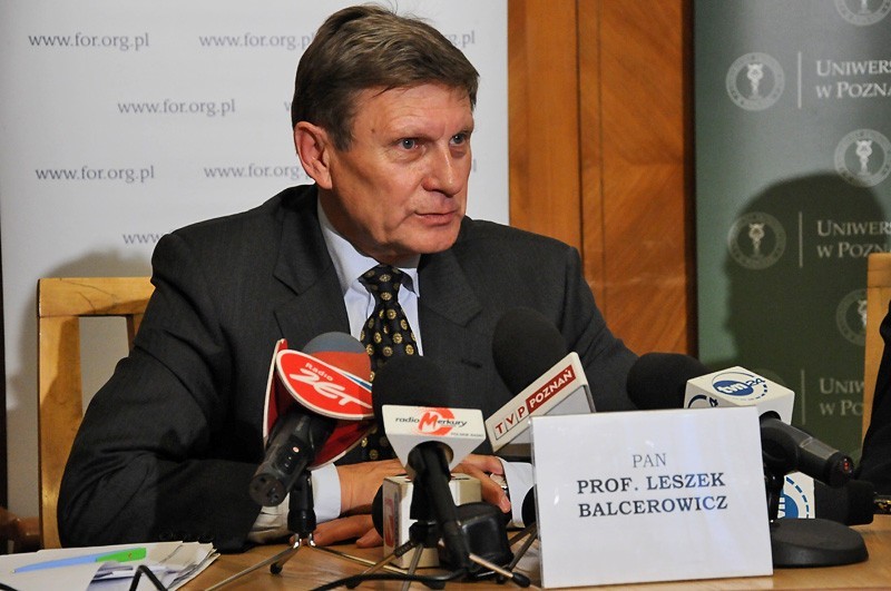 Prof. Leszek Balcerowicz o Euro, reformach i expose premiera [ZDJĘCIA, WIDEO]