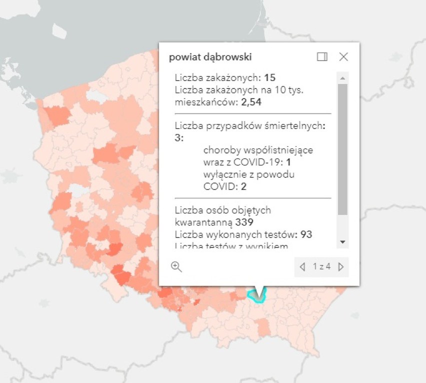 Tarnów. Mniej nowych przypadków COVID-19, ale rośnie liczba zgonów wśród zakażonych w Tarnowie i regionie tarnowskim [AKTUALIZACJA 24.04]