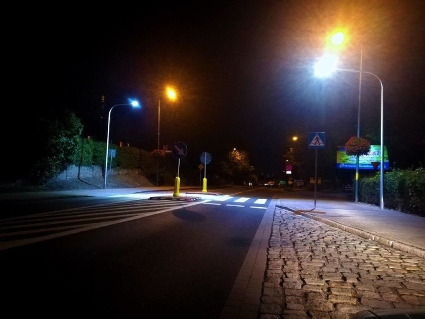 Nowe oświetlenia przejść dla pieszych, m.in. na bardzo ruchliwej drodze 