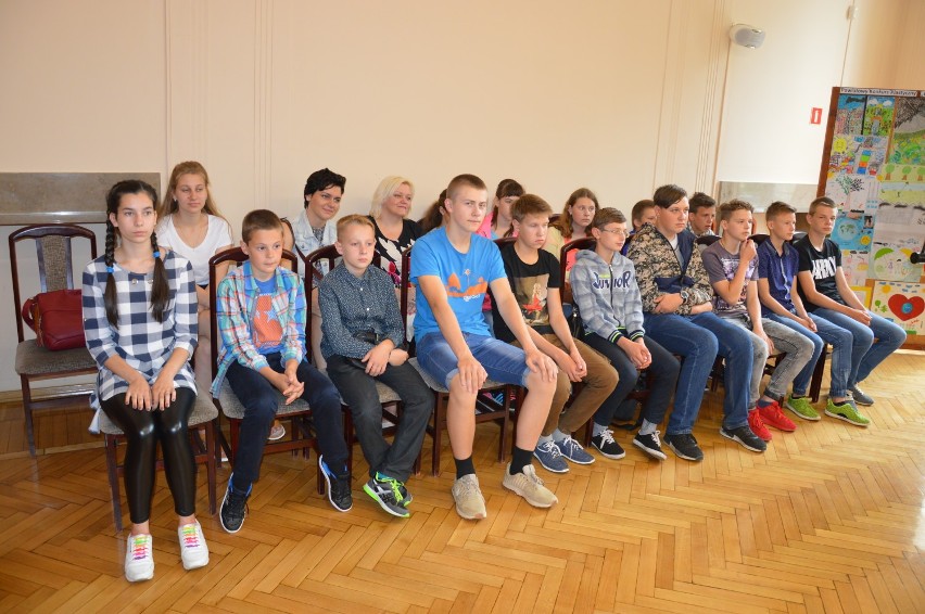 Młodzież z Białorusi w Sztumie