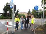Nowe przejście dla pieszych na trasie 196 w okolicy szkoły w Skokach