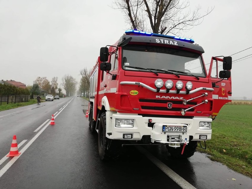 Dwa groźne wypadki w powiecie. Jedna osoba trafiła do...